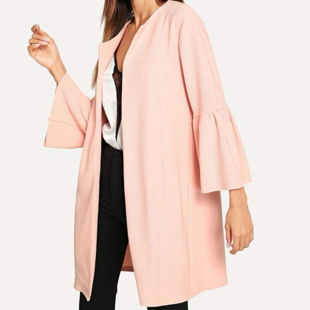 Baby pink lightweight cardigan